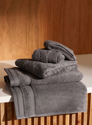 Cotton and modal towels